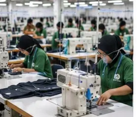 Proses produksi di fasilitas Lamonte