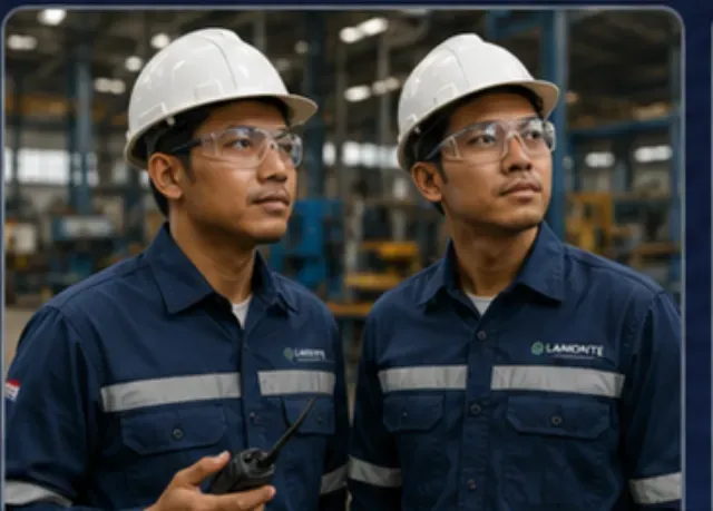 Seragam operator produksi Lamonte Industrial