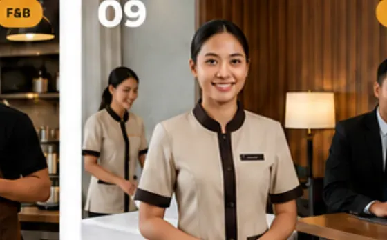 Seragam untuk hotel, hospitality, dan property