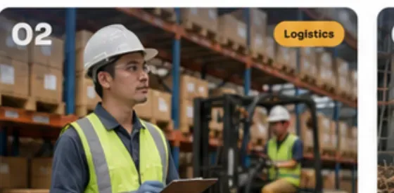 Seragam untuk logistik dan warehouse